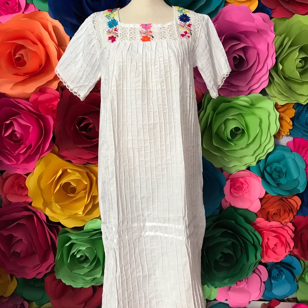 Mexicotodocorazon mexican Oaxaca dress